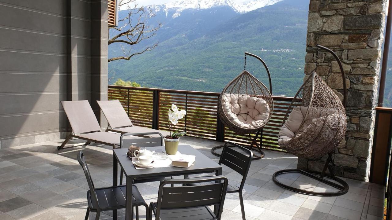 Wine Hotel Retici Balzi Poggiridenti Екстер'єр фото